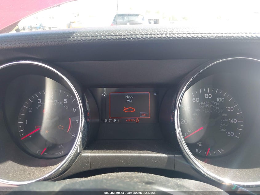 2016 Ford Mustang VIN 1FA6P8CF2G5236284 IAAI salvage auction — REAR END, Salvage Title, sold $5,100 on 2026-08-20 (photo 7)