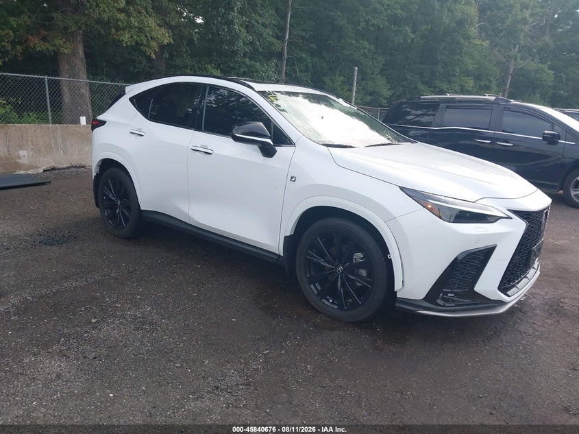 2025 Lexus NX 350 VIN 2T2KGCEZ3SC074935 — IAAI salvage auction photo