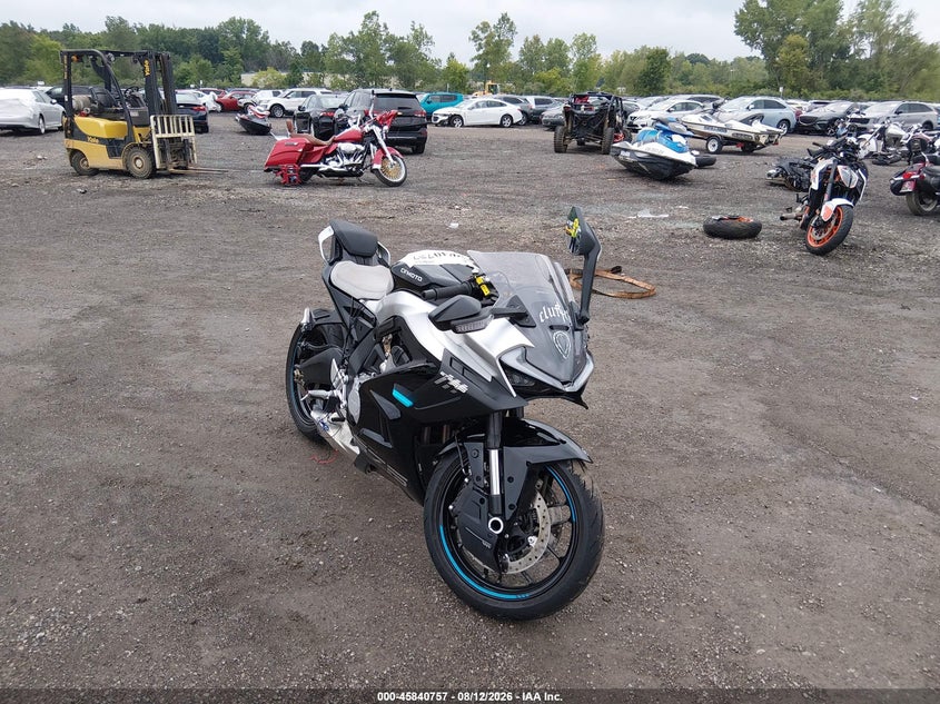 2026 Cf moto 675ss VIN LCEPEVLP5T6001152 IAAI salvage auction — ROLLOVER, Salvage (Ohio), sold $1,700 on 2026-09-15 (photo 1)