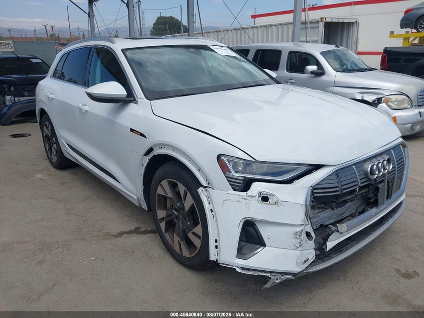 2022 Audi E-tron VIN WA1AAAGE8NB025677 — IAAI salvage auction photo