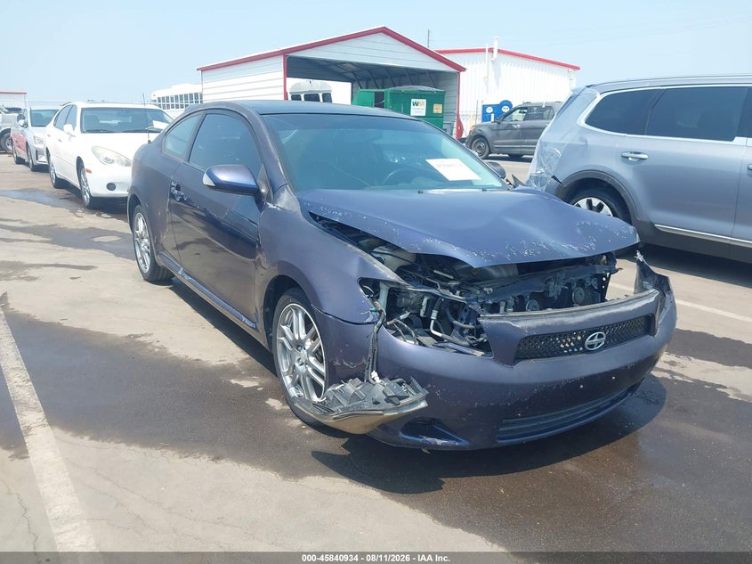 2010 Scion Tc VIN JTKDE3B76A0315376 IAAI salvage auction — LEFT FRONT, Salvage (North Carolina), sold $600 on 2026-09-04 (photo 1)