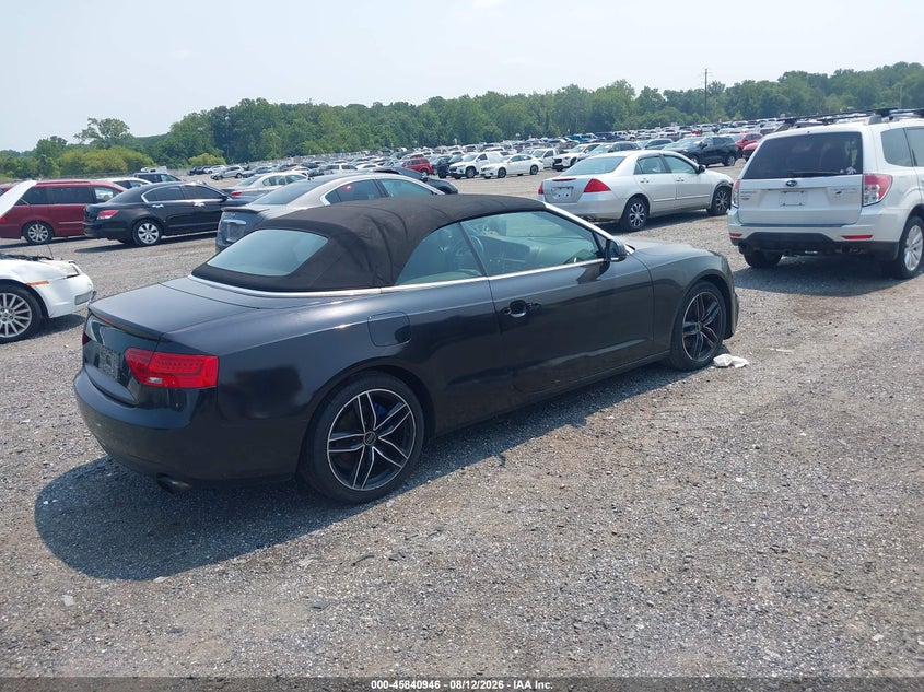 2014 Audi A5 VIN WAUCFAFH2EN007294 IAAI salvage auction — NORMAL WEAR, Clear (Delaware), sold $725 on 2026-08-23 (photo 4)