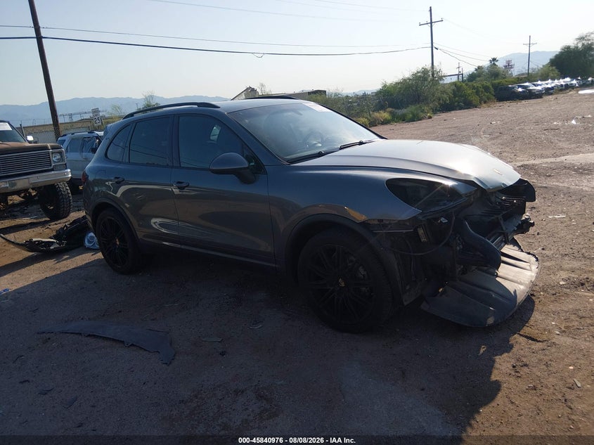 2014 Porsche Cayenne VIN WP1AB2A20ELA56423 IAAI salvage auction — FRONT END, Wait Title, sold $5,700 on 2026-08-27 (photo 1)