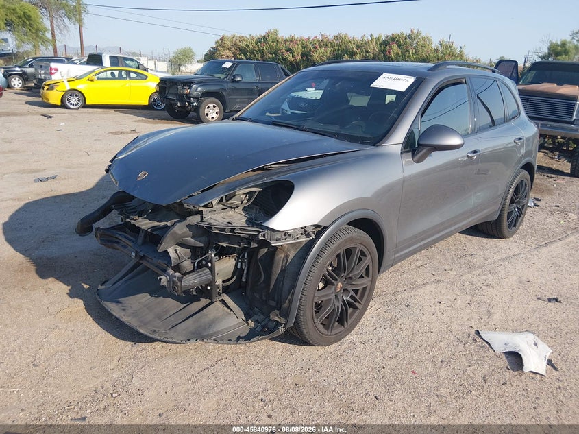 2014 Porsche Cayenne VIN WP1AB2A20ELA56423 IAAI salvage auction — FRONT END, Wait Title, sold $5,700 on 2026-08-27 (photo 2)