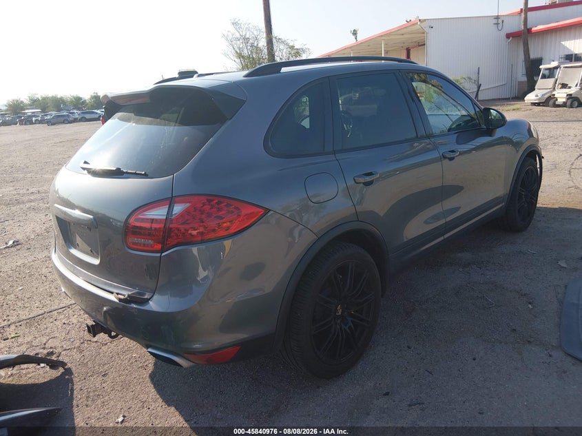 2014 Porsche Cayenne VIN WP1AB2A20ELA56423 IAAI salvage auction — FRONT END, Wait Title, sold $5,700 on 2026-08-27 (photo 4)