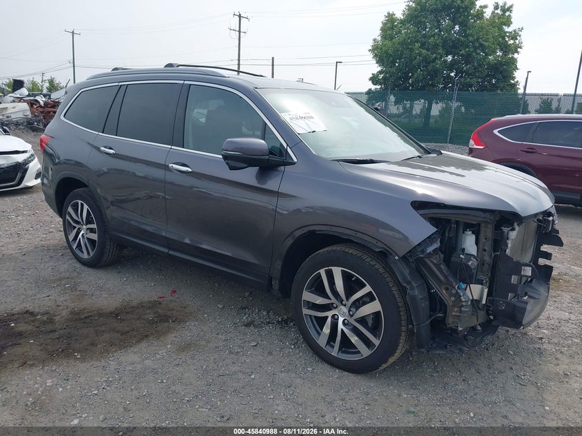 2017 Honda Pilot VIN 5FNYF6H92HB073164 — IAAI salvage auction photo