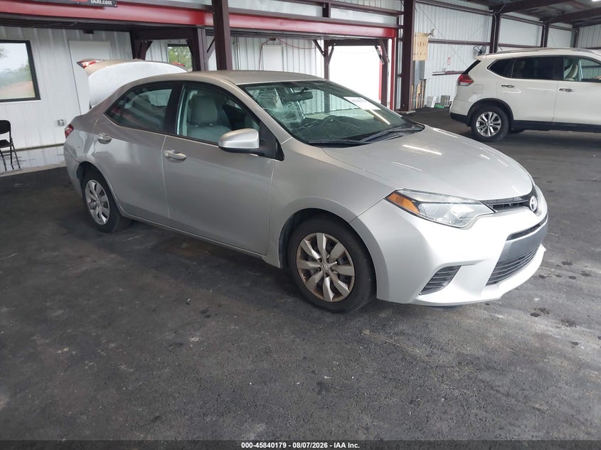 2015 Toyota Corolla VIN 2T1BURHE7FC320948 IAAI salvage auction — REAR END, Salvage Title, sold $2,000 on 2026-08-20 (photo 1)