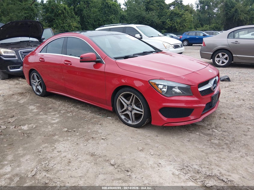 2014 Mercedes-benz Cla-klasse VIN WDDSJ4GB8EN137725 IAAI salvage auction — NORMAL WEAR, Clear (Maryland), sold $800 on 2026-08-20 (photo 1)