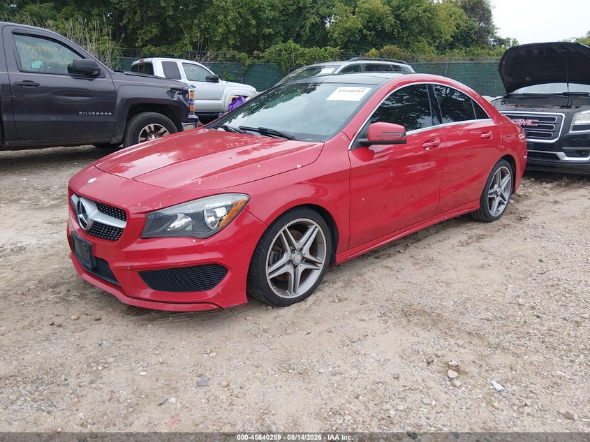 2014 Mercedes-benz Cla-klasse VIN WDDSJ4GB8EN137725 IAAI salvage auction — NORMAL WEAR, Clear (Maryland), sold $800 on 2026-08-20 (photo 2)