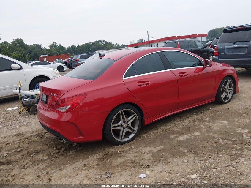2014 Mercedes-benz Cla-klasse VIN WDDSJ4GB8EN137725 IAAI salvage auction — NORMAL WEAR, Clear (Maryland), sold $800 on 2026-08-20 (photo 4)