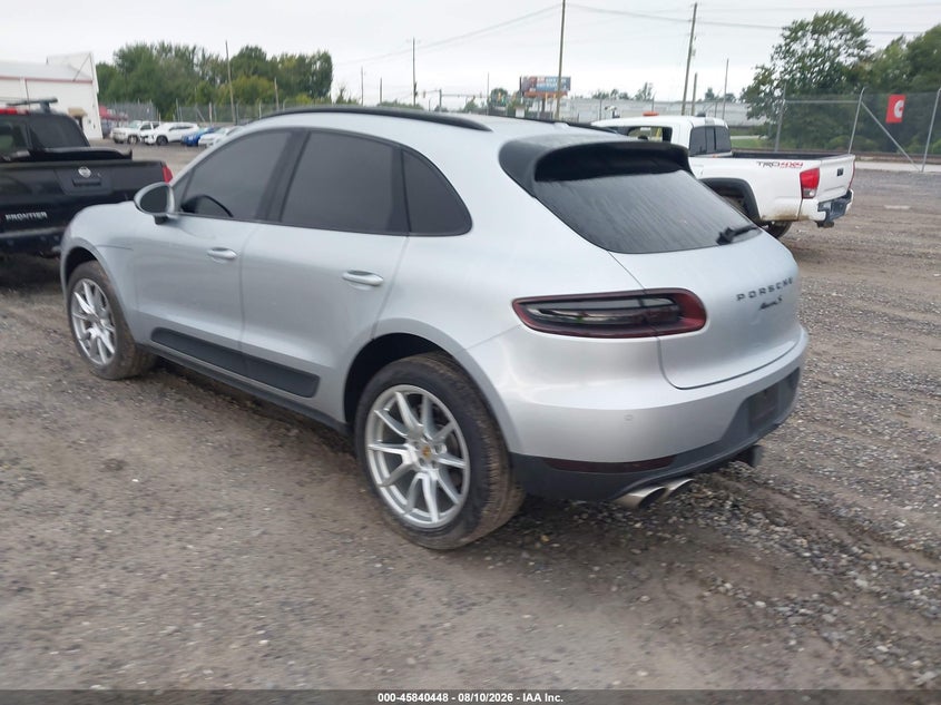 2016 Porsche Macan VIN WP1AB2A5XGLB51164 IAAI salvage auction — UNKNOWN, Clear (South Carolina), sold $9,000 on 2026-08-16 (photo 3)