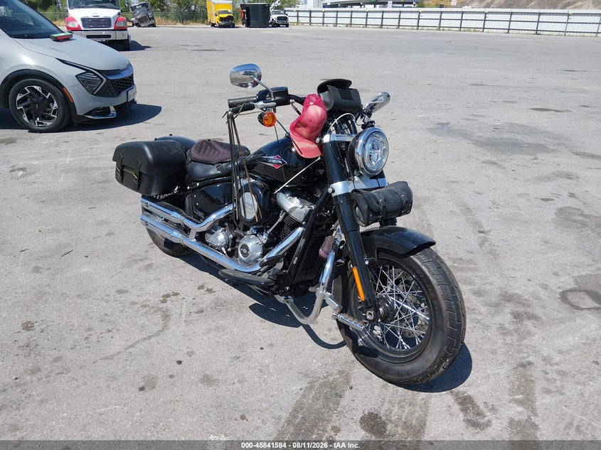 2020 Harley-davidson Softail VIN 1HD1YDJ12LB066830 IAAI salvage auction — ALL OVER, Salvage Title, sold $3,050 on 2026-10-09 (photo 1)