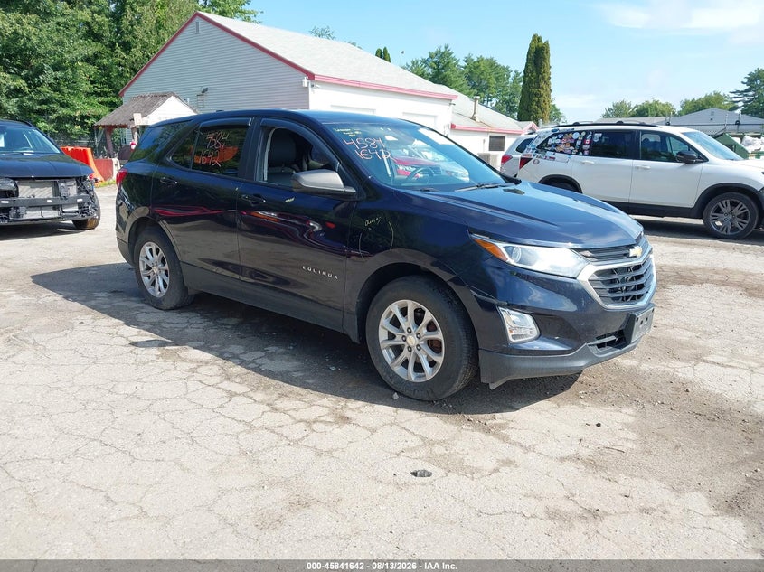 2020 Chevrolet Equinox VIN 3GNAXSEV4LS622136 IAAI salvage auction — SIDE, Salvage (Idaho), sold $3,100 on 2026-08-23 (photo 1)