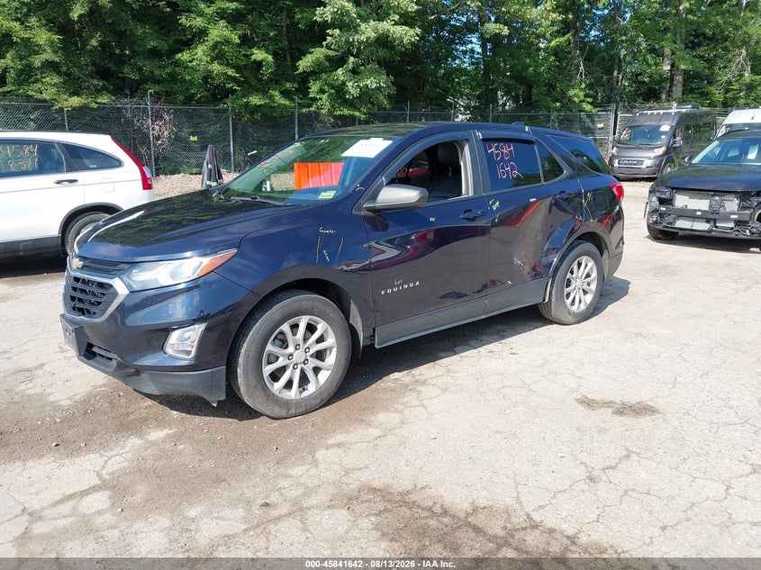 2020 Chevrolet Equinox VIN 3GNAXSEV4LS622136 IAAI salvage auction — SIDE, Salvage (Idaho), sold $3,100 on 2026-08-23 (photo 2)