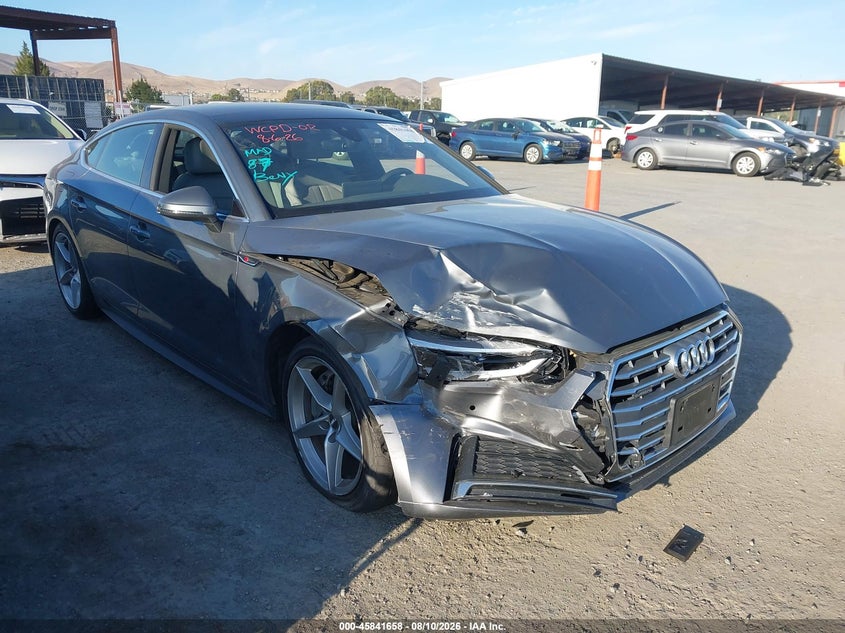 2019 Audi A5 VIN WAUENCF52KA070685 — IAAI salvage auction photo