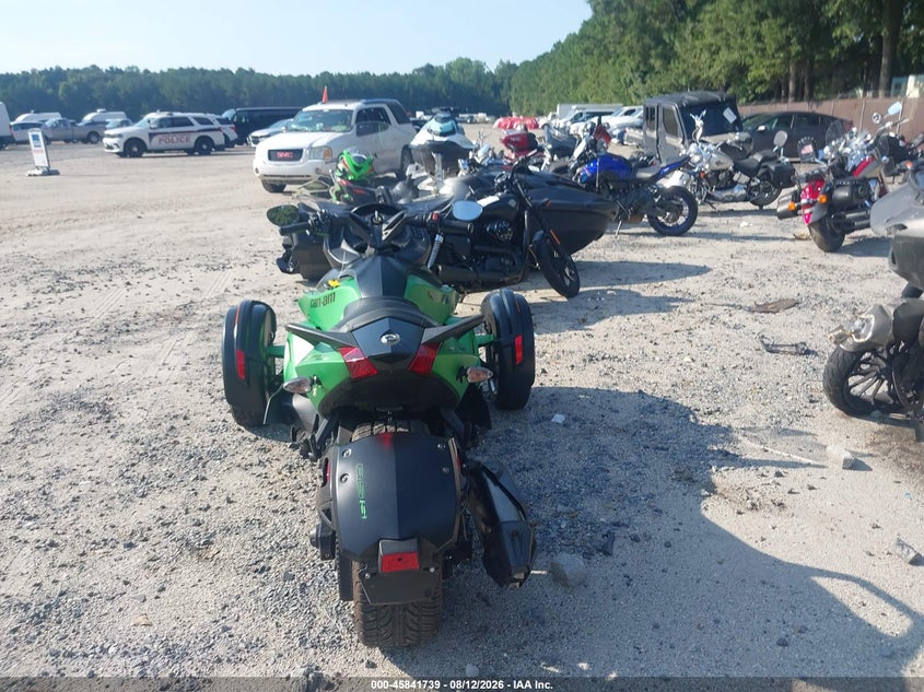 2013 Can-am/ brp Spyder VIN 2BXNABC15DV000209 IAAI salvage auction — NORMAL WEAR, Clear (South Carolina), sold $900 on 2026-09-08 (photo 6)