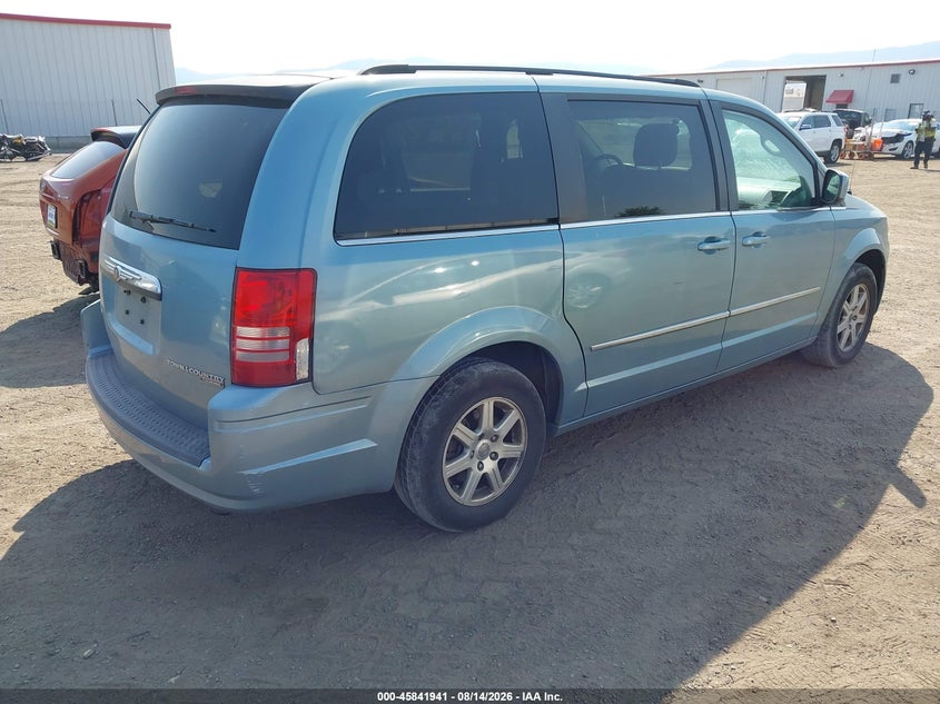 2010 Chrysler Town & country VIN 2A4RR5D18AR458206 IAAI salvage auction — RIGHT REAR, Clear (Washington), sold $25 on 2026-09-27 (photo 4)