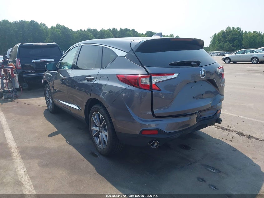 2019 Acura Rdx VIN 5J8TC1H54KL021978 IAAI salvage auction — FRONT & REAR, Salvage (North Carolina), sold $9,800 on 2026-08-23 (photo 3)
