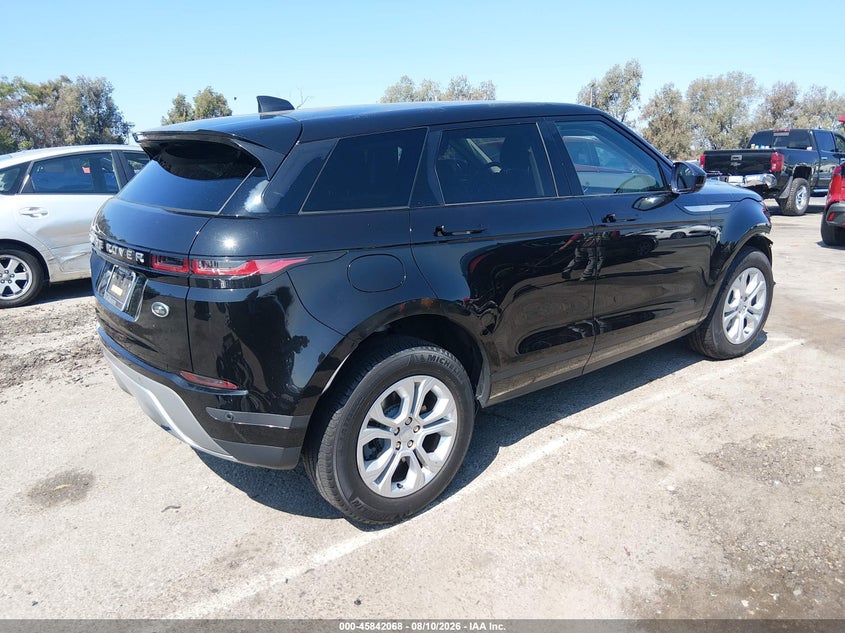 2022 Land rover Range rover evoque VIN SALZJ2FX3NH165918 IAAI salvage auction — FRONT END, Salvage (California), sold $9,250 on 2026-09-12 (photo 4)
