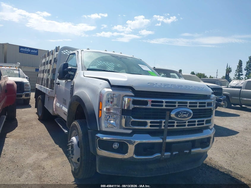 2024 Ford F450 VIN 1FDUF4GT6RDA29138 IAAI salvage auction — SIDE, Wait Title, sold $14,250 on 2026-10-06 (photo 1)