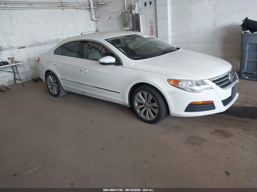 2011 Volkswagen Cc VIN WVWMP7ANXBE705622 IAAI salvage auction — NORMAL WEAR, Clear (Minnesota), sold $500 on 2026-08-14 (photo 1)