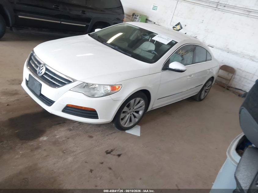 2011 Volkswagen Cc VIN WVWMP7ANXBE705622 IAAI salvage auction — NORMAL WEAR, Clear (Minnesota), sold $500 on 2026-08-14 (photo 2)