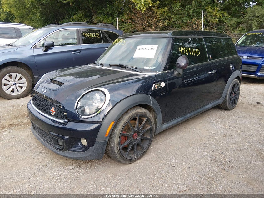2011 Mini Cooper VIN WMWZG3C55BTY36977 IAAI salvage auction — RIGHT FRONT, Clear (Indiana), sold $1,250 on 2026-08-19 (photo 2)