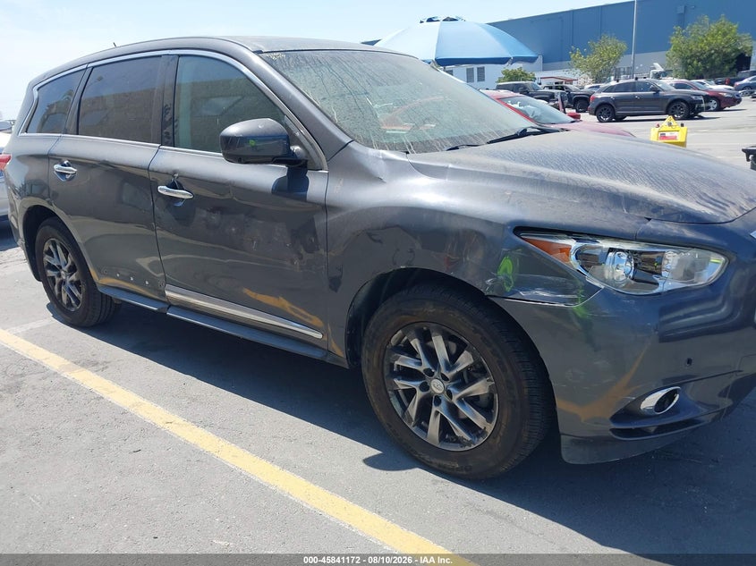 2013 Infiniti Jx VIN 5N1AL0MN3DC317594 IAAI salvage auction — SIDE, Salvage (California), sold $1,500 on 2026-08-21 (photo 6)