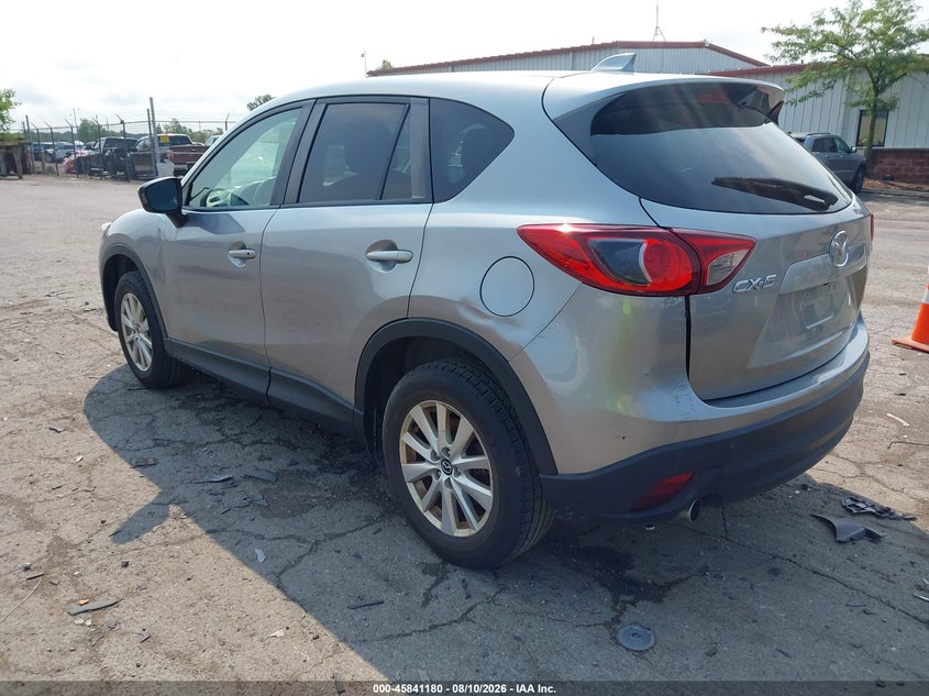 2014 Mazda Cx-5 VIN JM3KE2CYXE0314020 IAAI salvage auction — LEFT REAR, Previous Salvage (Michigan), sold $4,000 on 2026-09-01 (photo 3)