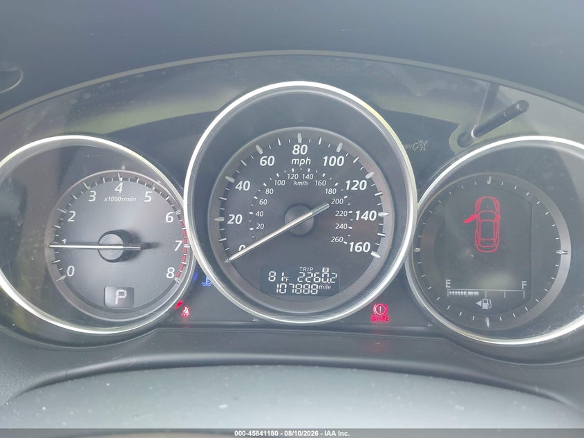 2014 Mazda Cx-5 VIN JM3KE2CYXE0314020 IAAI salvage auction — LEFT REAR, Previous Salvage (Michigan), sold $4,000 on 2026-09-01 (photo 7)