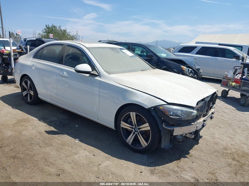 2025 Mercedes-benz C-klasse VIN W1KAF4HBXSR258434 — IAAI salvage auction photo