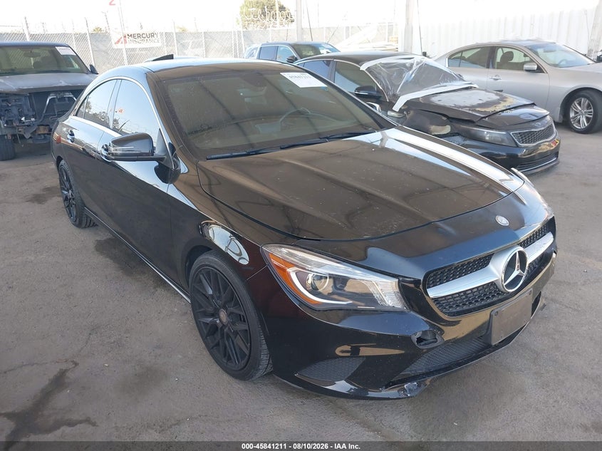 2014 Mercedes-benz Cla-klasse VIN WDDSJ4EBXEN035751 IAAI salvage auction — FRONT END, Wait Title, sold $2,850 on 2026-09-26 (photo 1)