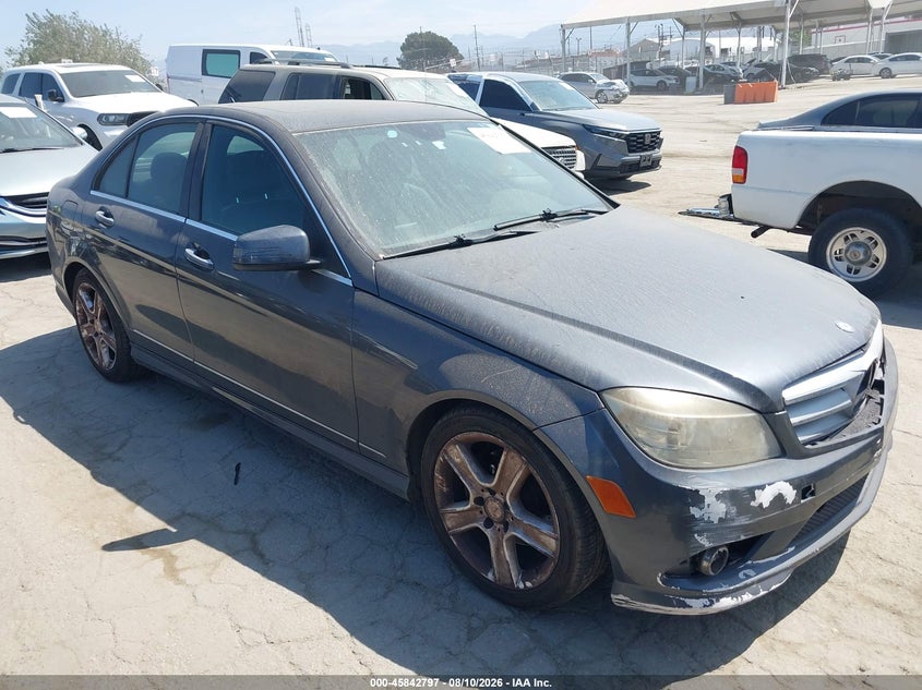 2010 Mercedes-benz C class VIN WDDGF5EB1AR088936 IAAI salvage auction — UNKNOWN, Clear (Florida), sold $975 on 2026-08-19 (photo 1)