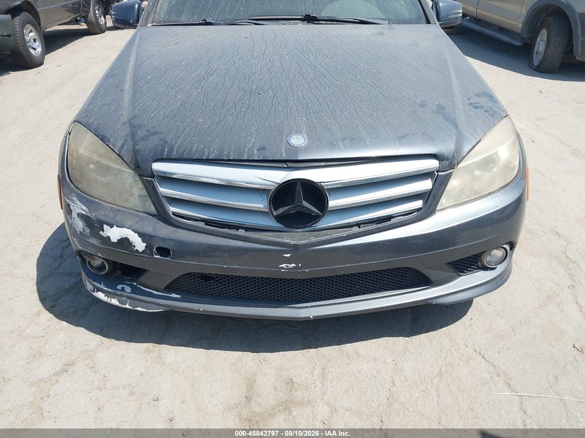 2010 Mercedes-benz C class VIN WDDGF5EB1AR088936 IAAI salvage auction — UNKNOWN, Clear (Florida), sold $975 on 2026-08-19 (photo 6)