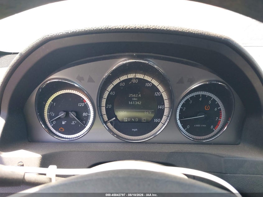 2010 Mercedes-benz C class VIN WDDGF5EB1AR088936 IAAI salvage auction — UNKNOWN, Clear (Florida), sold $975 on 2026-08-19 (photo 7)