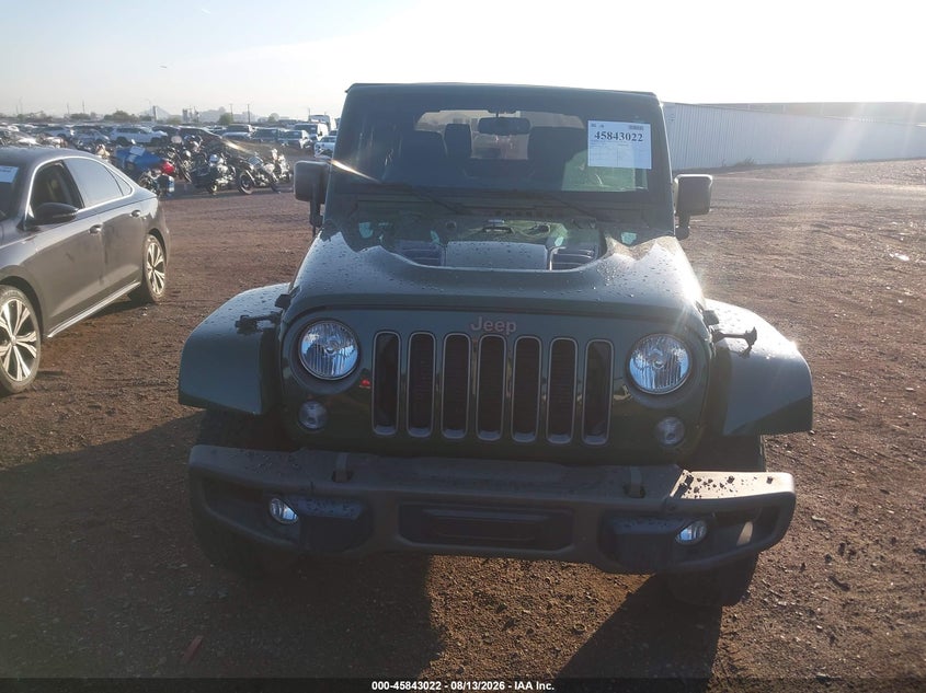 2016 Jeep Wrangler / VIN 1C4AJWBG0GL236915 IAAI salvage auction — NORMAL WEAR, Clear-Dealer Only (Arizona), sold $7,650 on 2026-08-25 (photo 6)