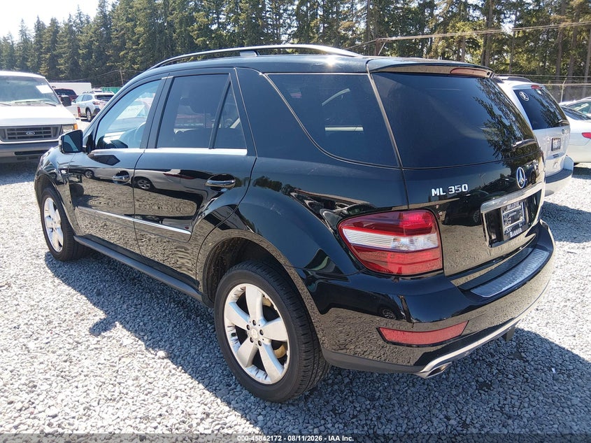 2011 Mercedes-benz Ml-class VIN 4JGBB8GB1BA738987 IAAI salvage auction — SIDE, Bill Of Sale (Washington), sold $5,175 on 2026-09-02 (photo 3)