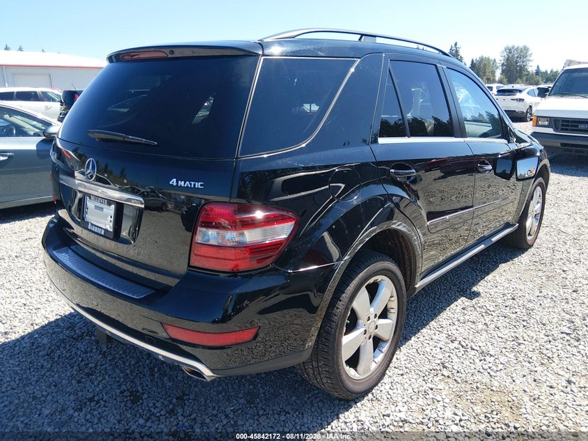 2011 Mercedes-benz Ml-class VIN 4JGBB8GB1BA738987 IAAI salvage auction — SIDE, Bill Of Sale (Washington), sold $5,175 on 2026-09-02 (photo 4)