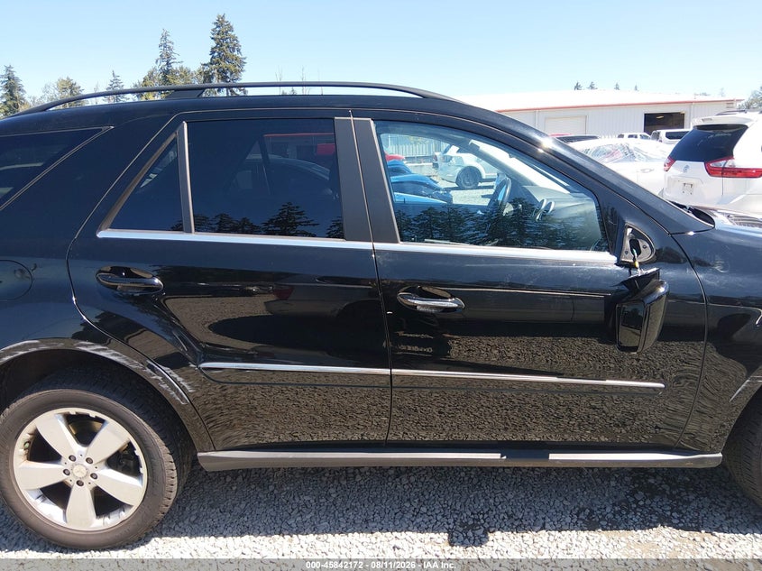 2011 Mercedes-benz Ml-class VIN 4JGBB8GB1BA738987 IAAI salvage auction — SIDE, Bill Of Sale (Washington), sold $5,175 on 2026-09-02 (photo 6)
