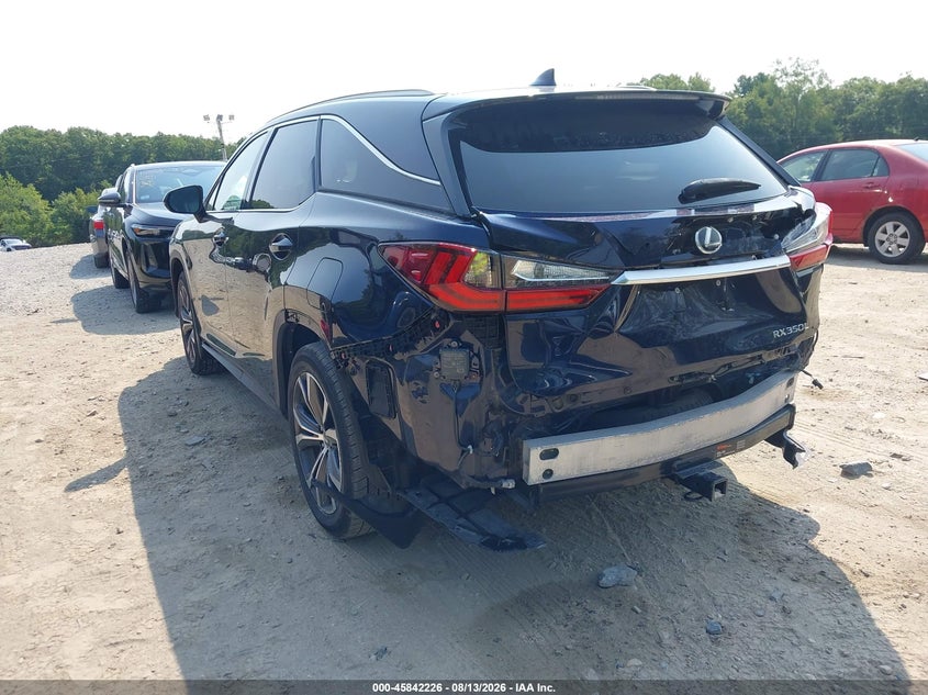 2018 Lexus Rx VIN JTJDZKCA8J2009698 IAAI salvage auction — FRONT & REAR, Salvage Title, sold $11,500 on 2026-09-22 (photo 3)
