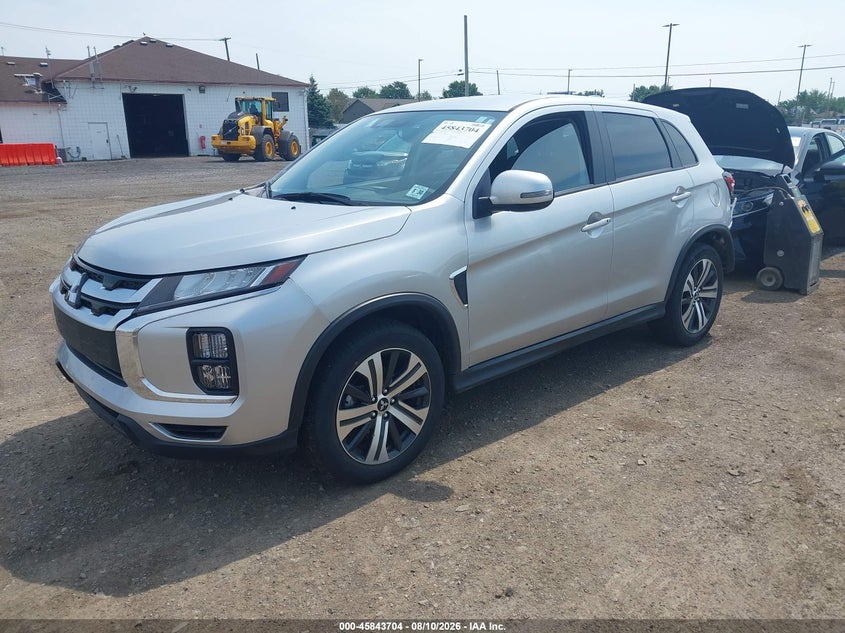 2025 Mitsubishi Outlander VIN JA4ARUAUXSU009961 IAAI salvage auction — LEFT REAR, Enterprise Vehicles Clear Only (New Jersey), sold $11,025 on 2026-08-21 (photo 2)