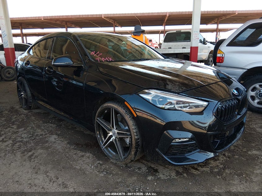 2022 BMW 228 gran coupe VIN WBA53AK02N7L00442 — IAAI salvage auction photo