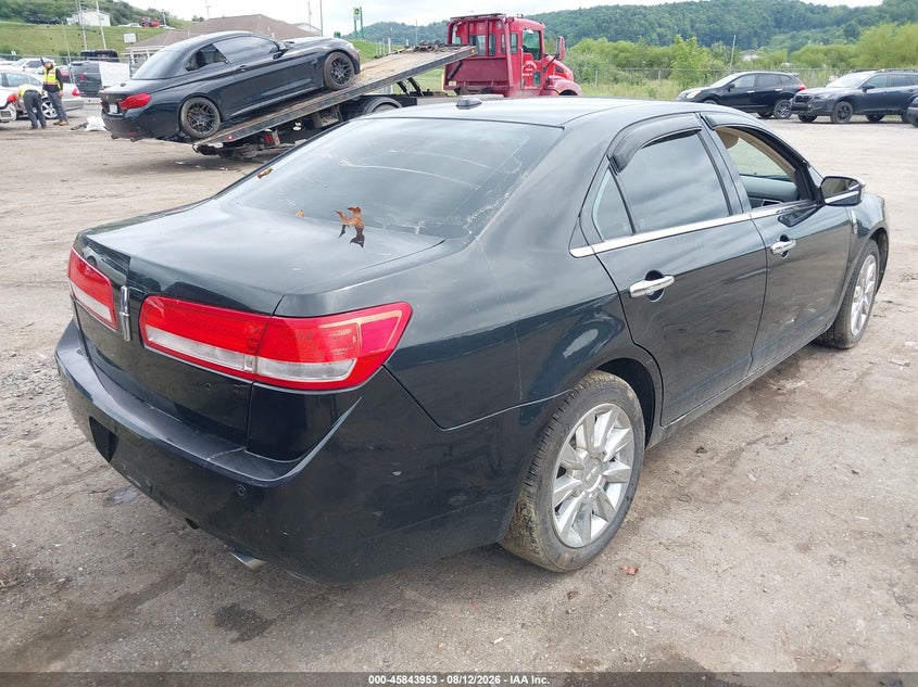 2011 Lincoln Mkz VIN 3LNHL2JC4BR757982 IAAI salvage auction — WATER/FLOOD, Non-Repairable Certificate (West Virginia), sold $250 on 2026-09-10 (photo 4)