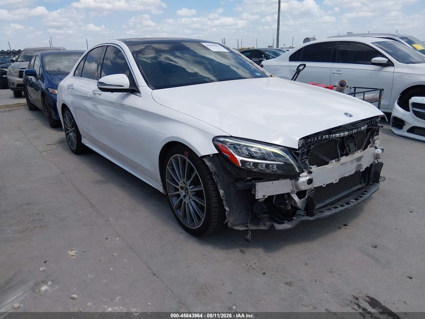 2021 Mercedes-benz C-klasse VIN W1KWF8DB3MR626474 — IAAI salvage auction photo