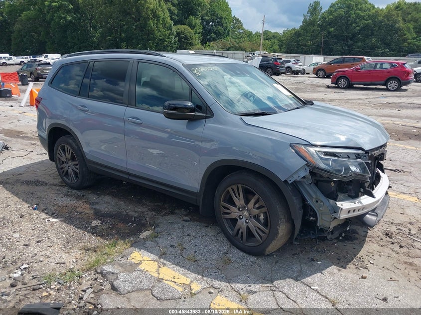2022 Honda Pilot VIN 5FNYF5H36NB016242 — IAAI salvage auction photo