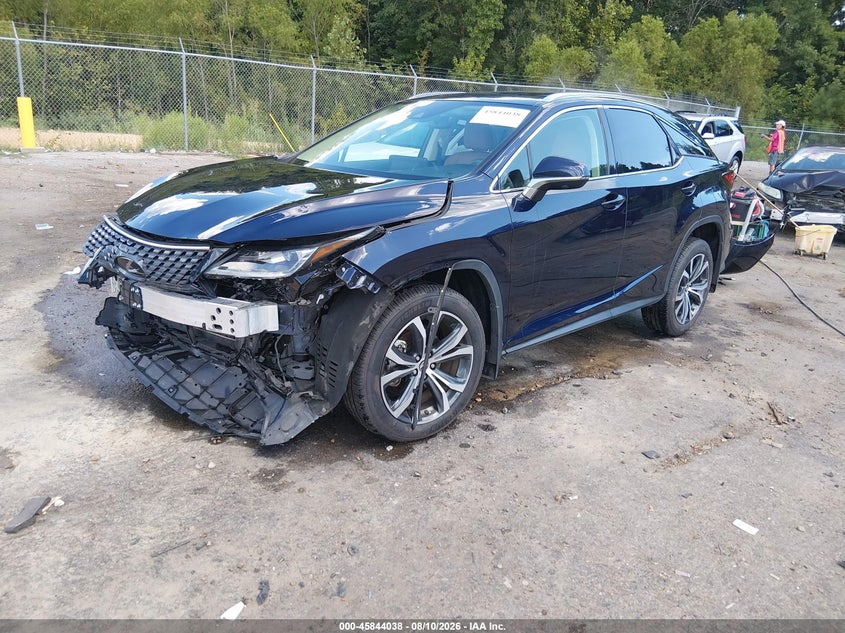 2021 Lexus Rx VIN 2T2HZMAA2MC204023 IAAI salvage auction — FRONT END, Salvage (Mississippi), sold $13,300 on 2026-09-05 (photo 2)