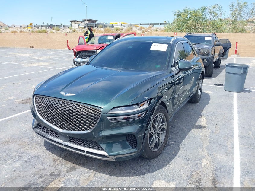 2023 Genesis Gv70 VIN KMUMADTB3PU078694 IAAI salvage auction — LEFT FRONT, Wait Title, sold $14,250 on 2026-09-02 (photo 2)