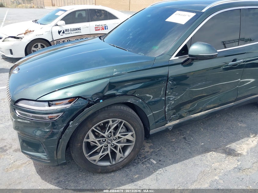 2023 Genesis Gv70 VIN KMUMADTB3PU078694 IAAI salvage auction — LEFT FRONT, Wait Title, sold $14,250 on 2026-09-02 (photo 6)