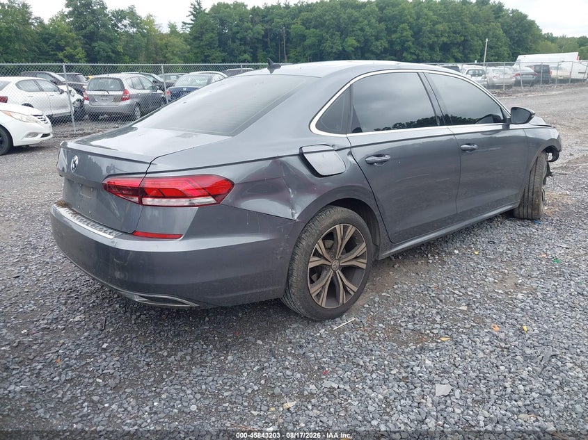 2021 Volkswagen Passat VIN 1VWSA7A31MC017222 IAAI salvage auction — FRONT END, Mv-907A (New York), sold $4,350 on 2026-09-03 (photo 4)