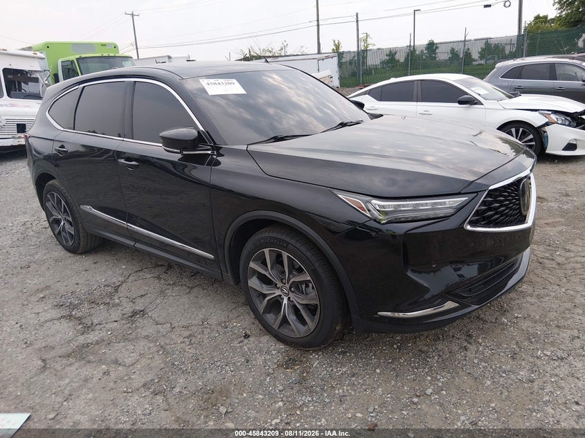 2022 Acura Mdx VIN 5J8YE1H46NL036591 — IAAI salvage auction photo